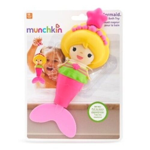 美國 Munchkin 美人魚游泳洗澡玩具  |嬰幼玩具|戲水玩具｜泳圈｜泳池