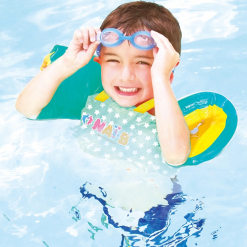 NAIB 奈比兒童漂浮夾克(淺綠色)  |嬰幼玩具|戲水玩具｜泳圈｜泳池