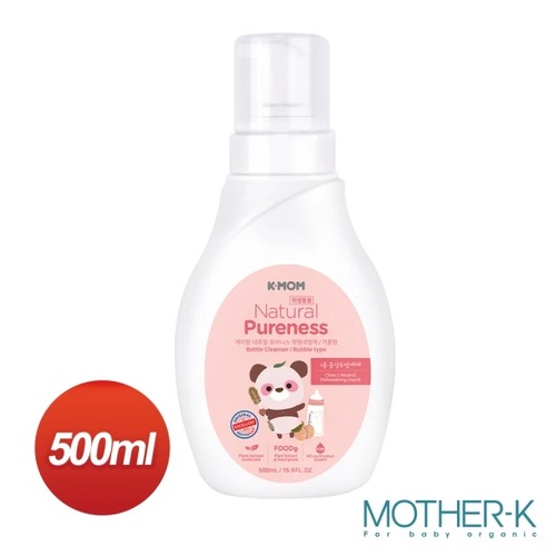 韓國K-MOM 有機植萃蔬果奶瓶清洗慕斯-瓶裝500ml產品圖
