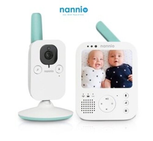【nannio】3.5吋寶寶攝影機/視頻機/寶寶監控器/遠端視訊機  |寶寶哺育|育兒電器