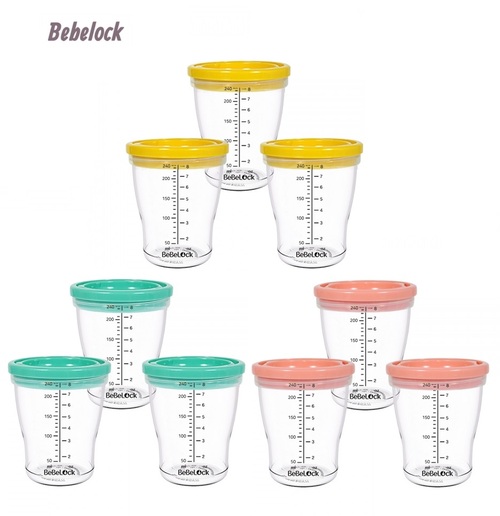 BeBeLock防漏儲存杯(3入/240ml)產品圖