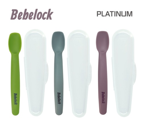 BeBeLock離乳餵食軟湯匙(附盒)  |全新商品