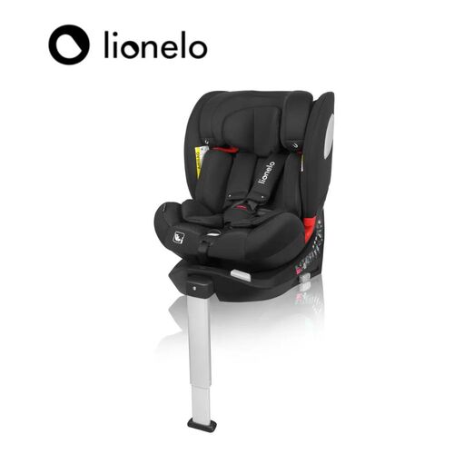 Lionelo Braam Air i-Size 0~12歲長效瞬冷型嬰幼童汽座-典雅黑｜安全座椅｜空冷式 360旋  |外出用品|安全汽座｜增高墊