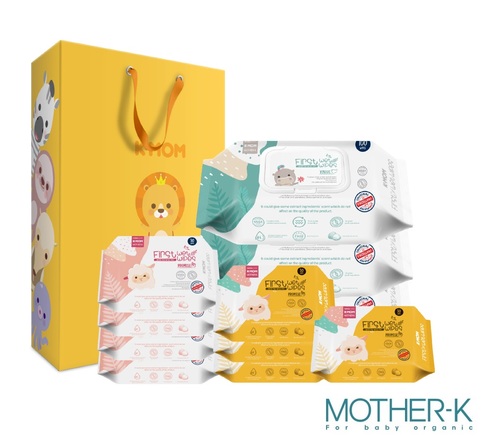 韓國MOTHER-K-濕紙巾禮盒/彌月禮盒  |禮盒專區|彌月禮盒