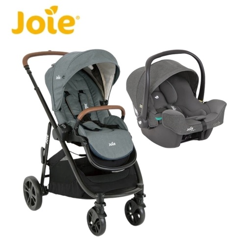 Joie versatrax™E 多功能三合一推車+ i-Snug™2 嬰兒提籃汽座  |外出用品|嬰幼兒手推車