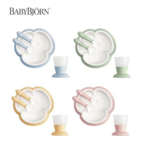 BabyBjorn 奇哥 餐盤杯子禮盒  |寶寶哺育|學習餐具｜碗筷｜湯匙｜咬咬樂