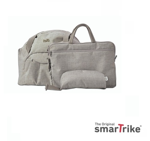 SmarTrike toTs旅程特大育兒包|媽媽包-米白  |外出用品|媽媽包｜兒童背包｜防走失包