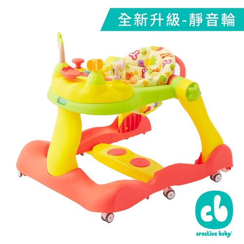 Creative Baby 多功能三合一音樂折疊式學步車  |全新商品