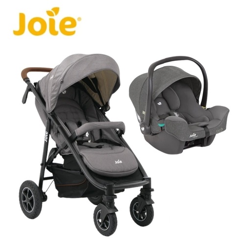 奇哥Joie mytrax™ flex豪華二合一推車(灰色) +i-Snug™2 嬰兒提籃汽座  |外出用品|嬰幼兒手推車