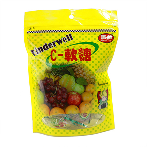 惠幼-C軟糖夾鏈袋120g  |寶寶食品|餅乾｜米餅｜糖果