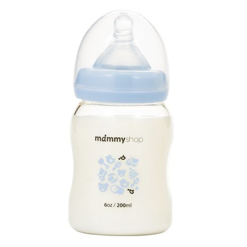 媽咪小站 MAMMY SHOP 母感體驗2.0 PPSU哺育奶瓶寬大口徑200ml(朵朵藍)產品圖