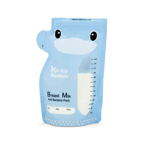 KU KU 酷咕鴨 雙出口立體母乳保鮮袋260ml-25入產品圖