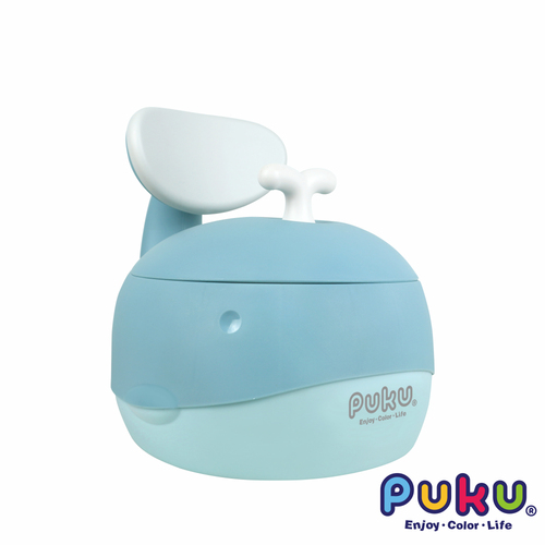 PUKU 藍鯨魚學習便器/兒童學習馬桶產品圖