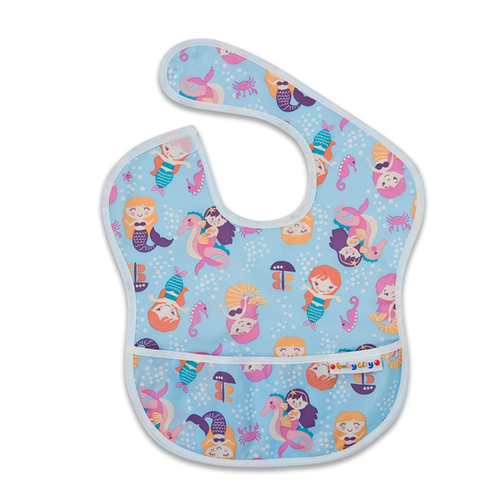 Baby City 防水圍兜-紫色美人(6個月-2歲)  |寶寶哺育|圍兜｜圍兜夾｜畫畫衣