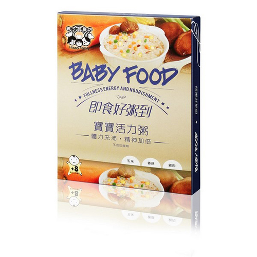 親子御膳坊-寶寶活力粥(150g x 2入)  |寶寶食品|蔬果肉泥｜粥類｜其他食品