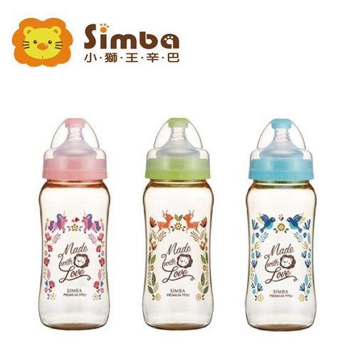 小獅王辛巴Simba-桃樂絲PPSU寬口雙凹大奶瓶 360ml  |寶寶哺育|奶瓶｜奶嘴｜配件