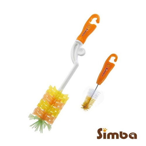 小獅王辛巴Simba-矽膠旋轉奶瓶刷  |寶寶哺育|奶瓶刷｜清潔用品