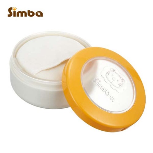 小獅王辛巴Simba-雙層造型粉撲盒  |清潔護膚|乳液｜嬰兒油｜護理用品