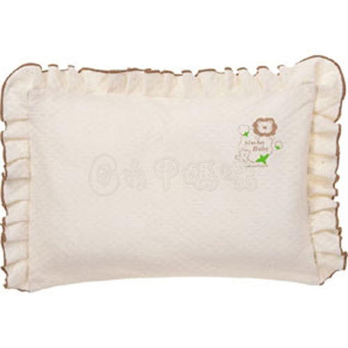 小獅王辛巴Simba-有機棉嬰兒荷葉枕  |生活寢具|嬰幼童枕｜四季被
