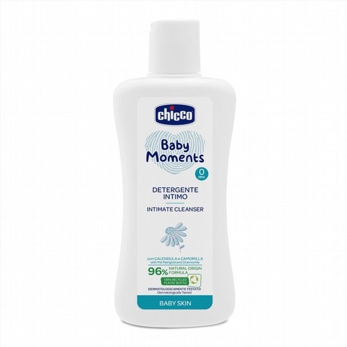 Chicco 寶貝嬰兒植萃私密清潔露200ml  |清潔護膚|沐浴乳｜洗髪乳｜香皂