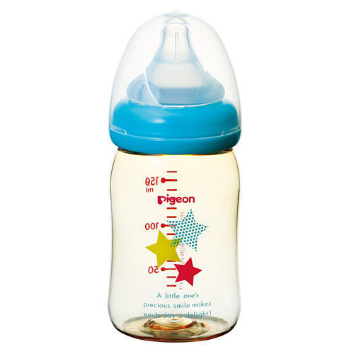 貝親 Pigeon 寬口母乳實感PPSU奶瓶160ml(星星)  |寶寶哺育|奶瓶｜奶嘴｜配件