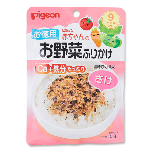 Pigeon貝親 蔬菜鮭魚拌飯料產品圖