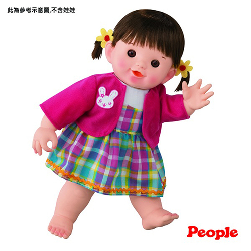 POPO CHAN格子連身裙裝組  |嬰幼玩具|家家酒｜積木組｜黏土組｜拼圖組