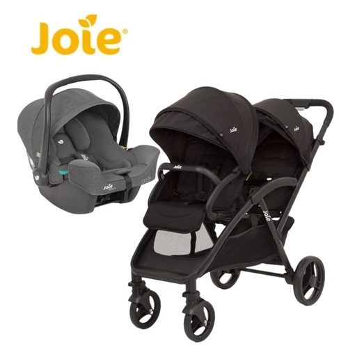 奇哥 Joie EVALITE DUO 雙人推車+ i-Snug™2 嬰兒提籃汽座  |全新商品