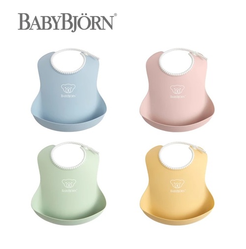 BabyBjorn 奇哥 軟膠珠邊防屑圍兜-1入產品圖