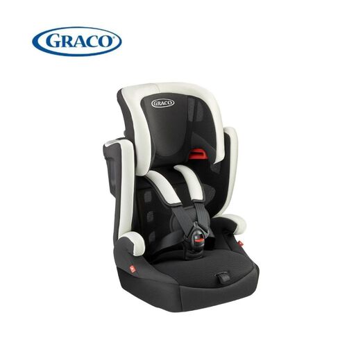 Graco-AirPop 嬰幼兒成長型輔助汽車安全座椅-白武士  |外出用品|安全汽座｜增高墊