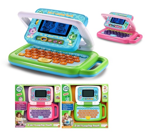 LeapFrog 跳跳蛙 翻轉小筆電綠/粉  |全新商品