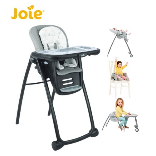奇哥Joie Multiply 6in1成長型多用途餐椅-黑管  |寶寶哺育|餐椅｜餐搖椅｜學習椅