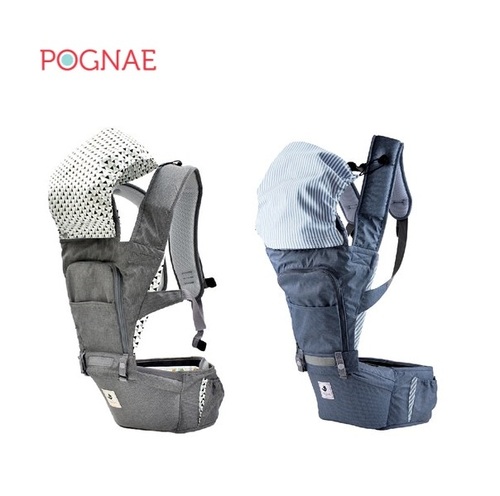 韓國 POGNAE NO.5超輕量機能坐墊型背巾-抗汙透氣款  |外出用品|揹巾｜揹帶｜口水巾｜配件