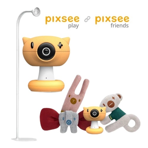 Pixsee Play and Pixsee Friends智慧寶寶攝影機&互動玩具套組｜嬰兒監視器｜監視器產品圖