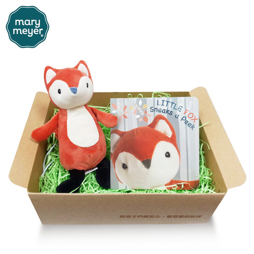 【MaryMeyer】淘氣狐狸經典禮盒 （安撫玩偶＋繪本）產品圖