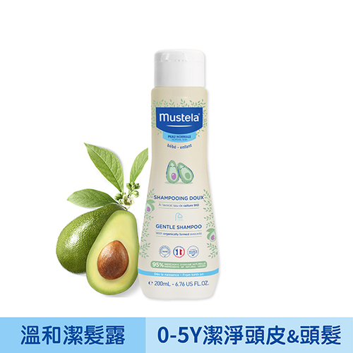 Mustela 慕之恬廊-慕之幼 溫和潔髮露200ml