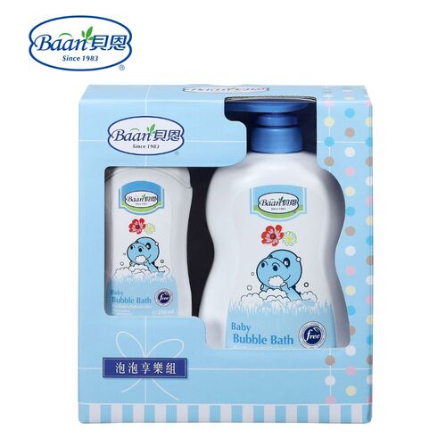 貝恩 Baan 泡泡享樂組1000+200ml｜沐浴露  |清潔護膚|沐浴乳｜洗髪乳｜香皂