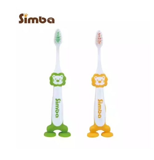 小獅王辛巴Simba-不倒翁牙刷-顏色隨機出貨  |清潔護膚|口腔清潔｜牙刷｜牙膏