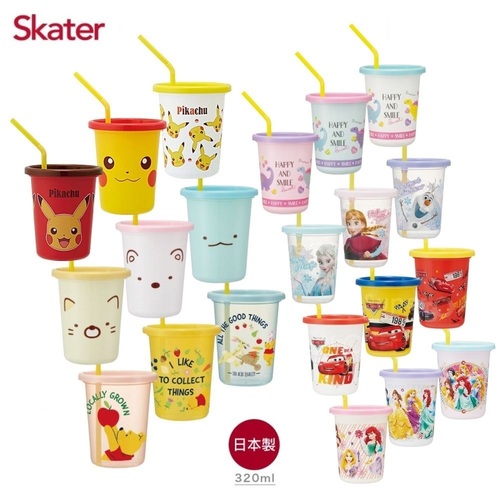 Skater日本製3入水杯(320ml)｜3入水杯產品圖