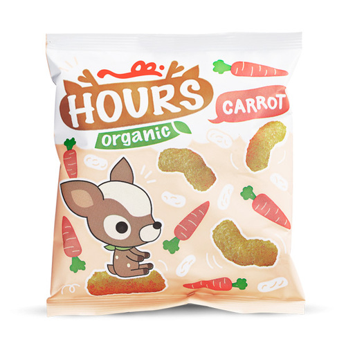 【Happy Hours】皮皮奧斯_有機泡芙條-胡蘿蔔10g  |寶寶食品|餅乾｜米餅｜糖果