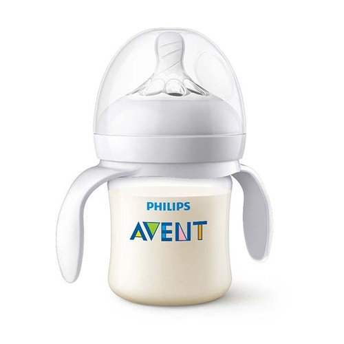 AVENT 親乳感PA防脹氣奶瓶附把手125ml(單入)產品圖
