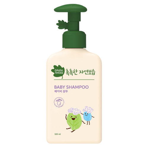 綠手指CHOK CHOK三效保濕嬰幼兒洗髮乳320ml產品圖