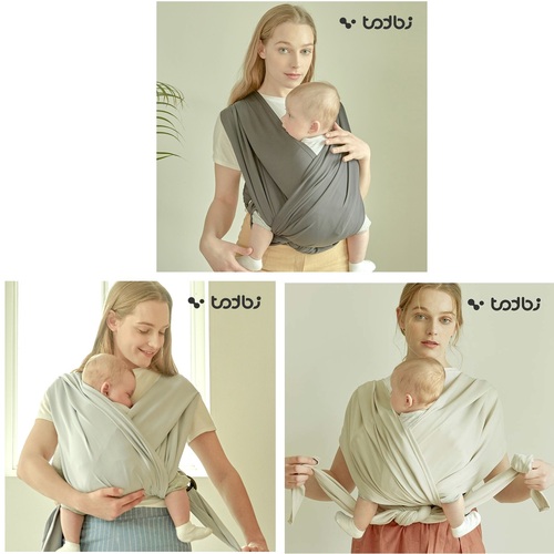 韓國【Todbi】 雙環ring sling 親撫背巾  |外出用品|揹巾｜揹帶｜口水巾｜配件