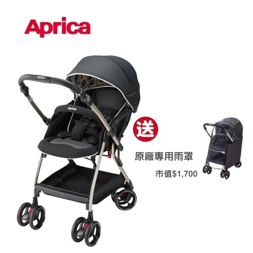 Aprica 愛普力卡-Optia Cushion(四輪自動定位雙向推車)雙向推車-格調畢雷克  |外出用品|嬰幼兒手推車