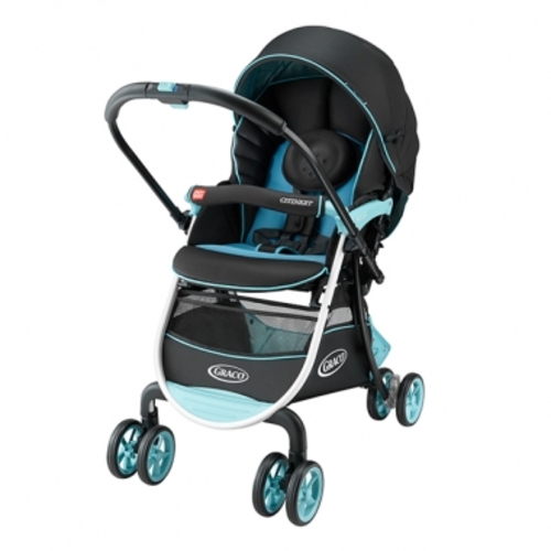 GRACO-購物型雙向嬰幼兒手推車豪華休旅 CITINEXT CTS-藍色公路  |外出用品|嬰幼兒手推車