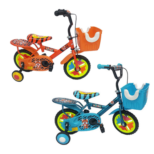12吋老虎腳踏車(藍/橘)產品圖