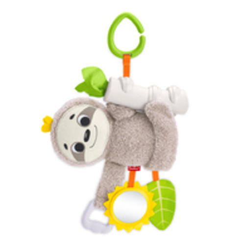 【新品】費雪牌 Fisher-Price 費雪樹懶震動吊掛玩具產品圖