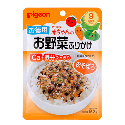 Pigeon貝親 蔬菜肉鬆