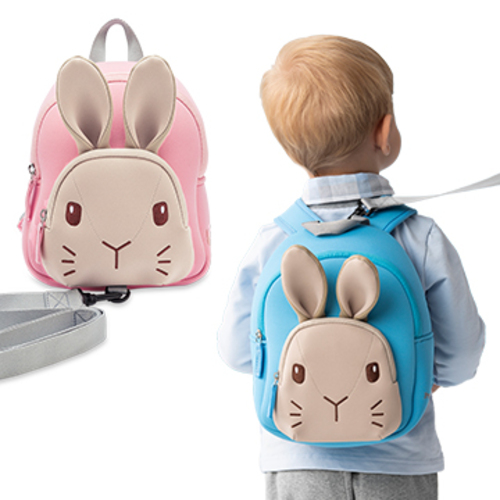 奇哥 Peter Rabbit 比得兔防走失背包 藍/粉  |外出用品|媽媽包｜兒童背包｜防走失包