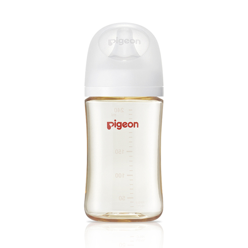 Pigeon貝親 第三代母乳實感PPSU奶瓶240ml純淨白產品圖